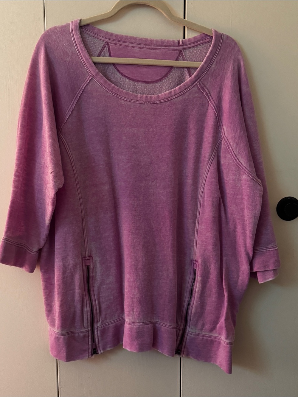 Calvin Klein Underwear Vintage Wash Pink Pullover Sweatshirt